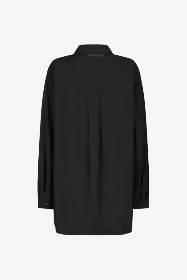 AMOMENTO Sheer Cotton Classic Shirt