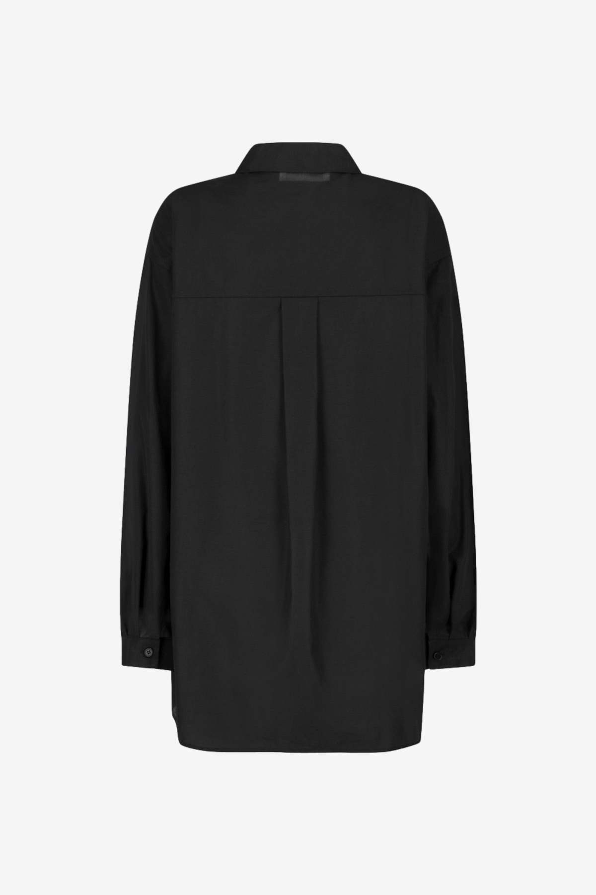 AMOMENTO Sheer Cotton Classic Shirt - Image 2 of 5