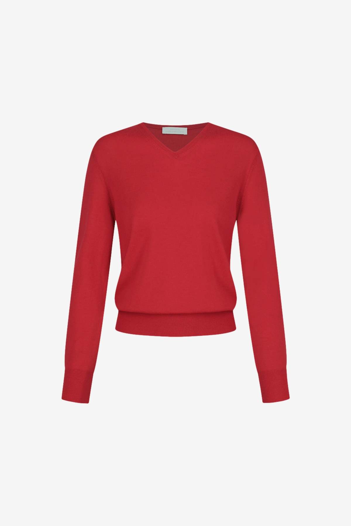 AMOMENTO Wool V-Neck Knit - Image 1 of 4