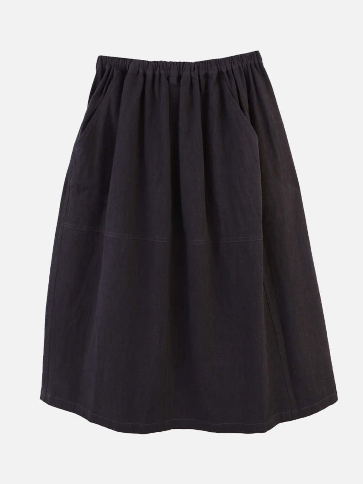 L.F.Markey Emile Textured Linen Skirt - Image 1 of 7