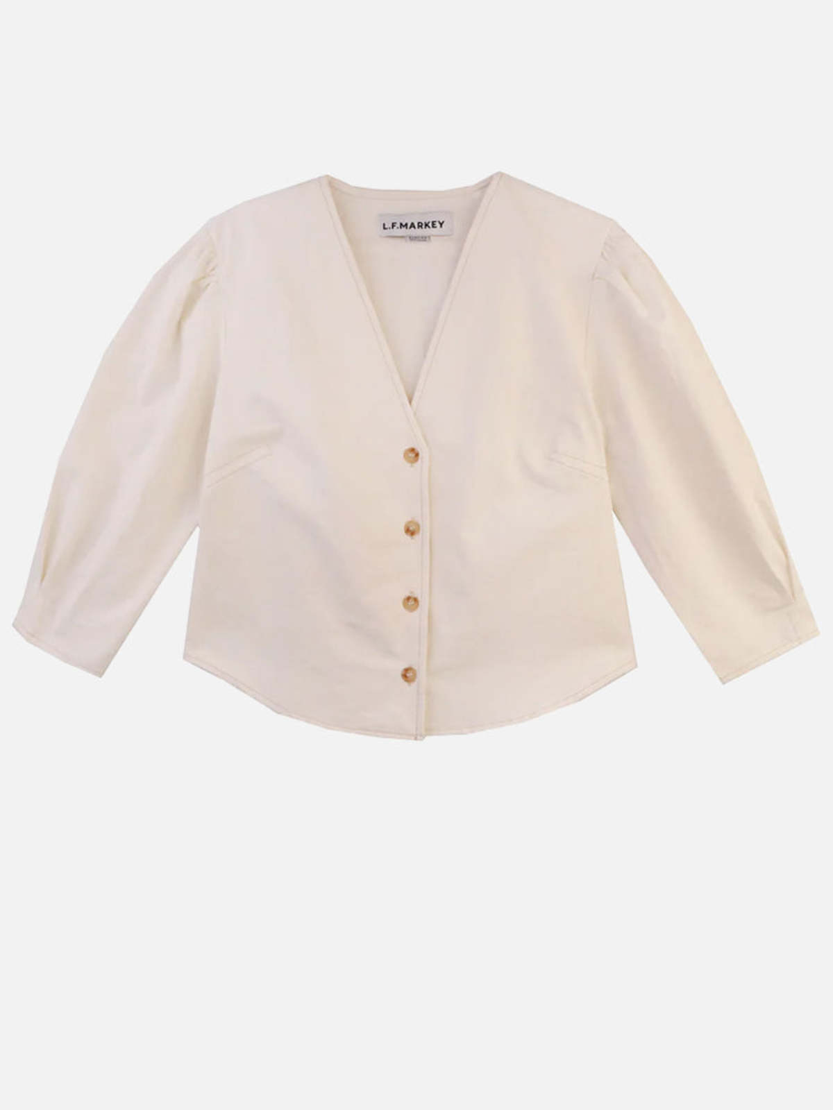 L.F.Markey Lowry Textured Cotton Top - Image 1 of 6