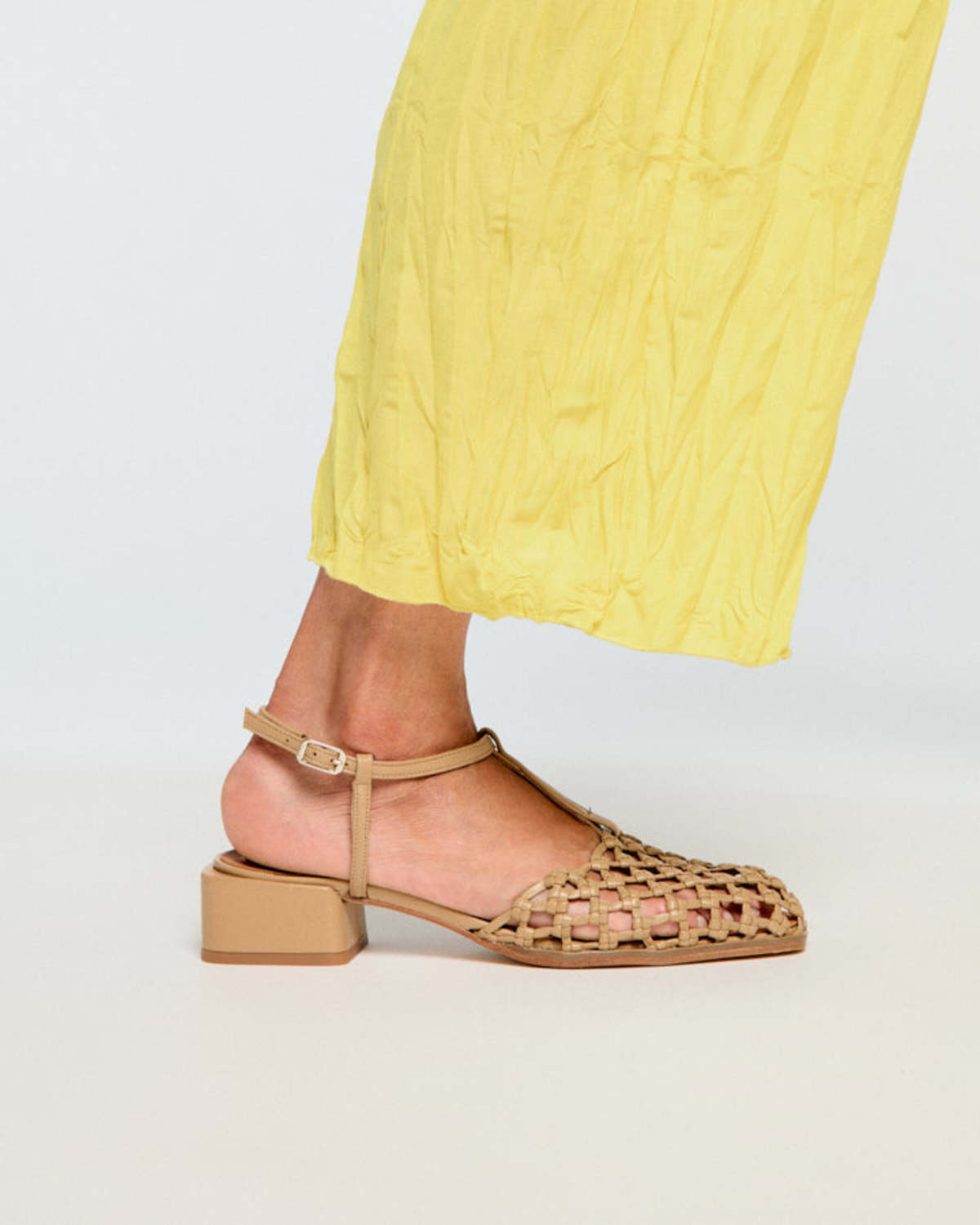 Naguisa Adra Natural Sandals - Image 1 of 7