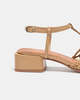 Naguisa Adra Natural Sandals - Thumbnail 7