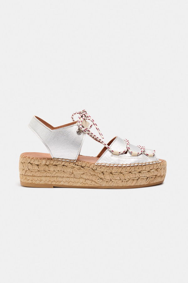 Naguisa Cima Plata Espadrilles