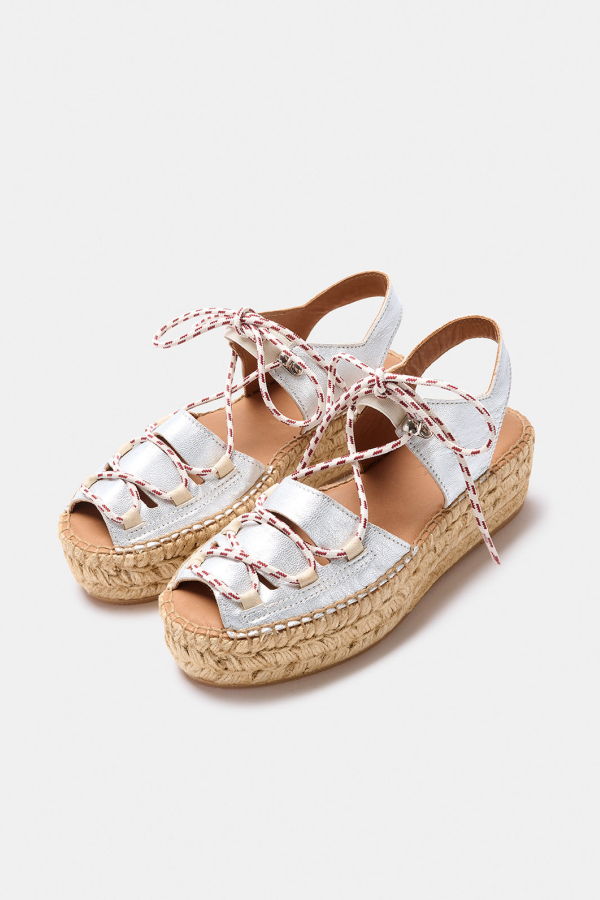 Naguisa Cima Plata Espadrilles