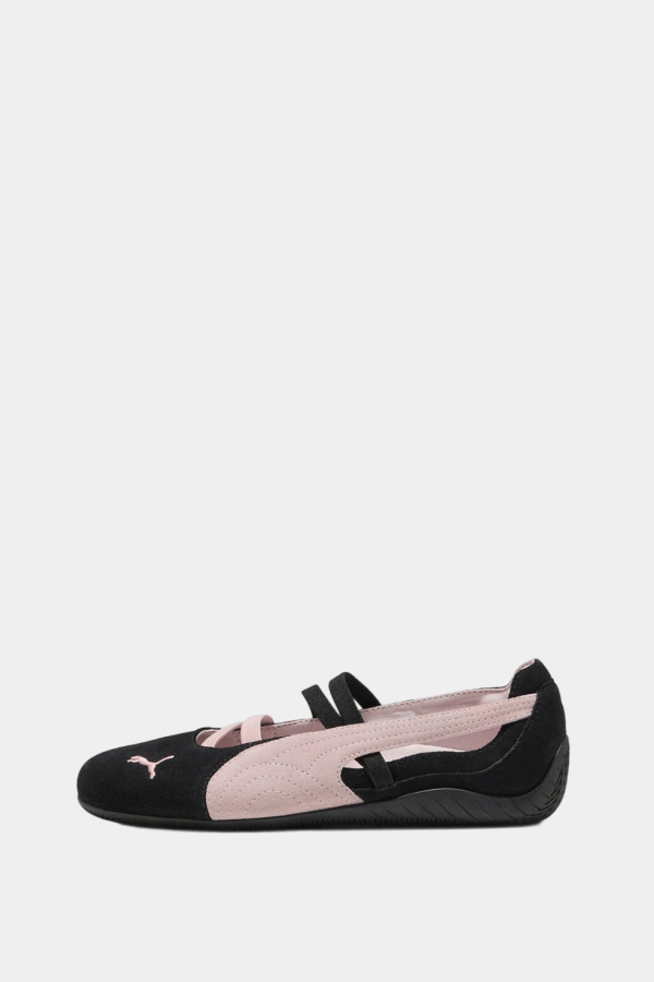 Puma Speedcat Ballet SD Slip Ons - Black-Mauve Mist