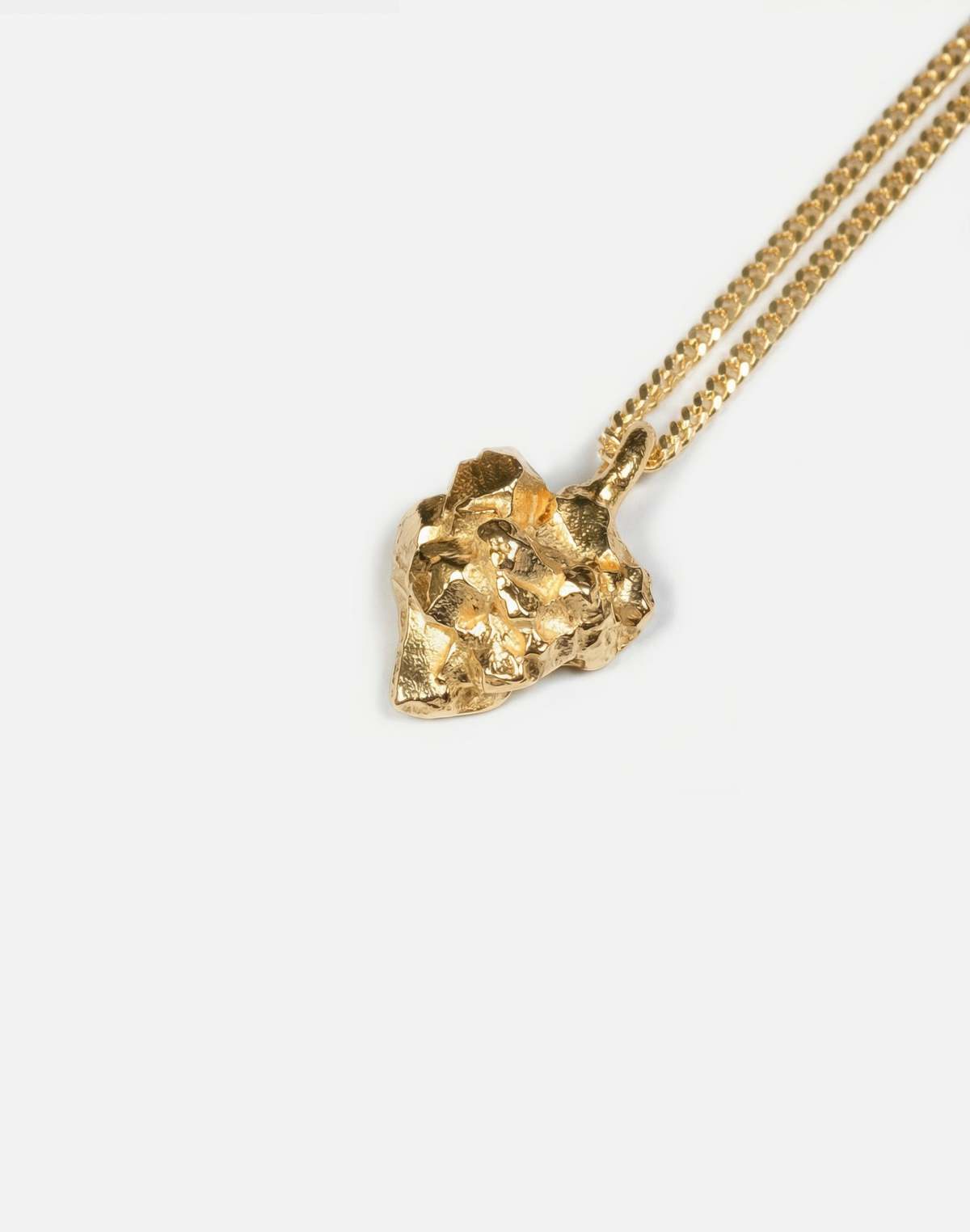 llayers Lithix Gold Cluster Pendant Necklace - Image 6 of 6