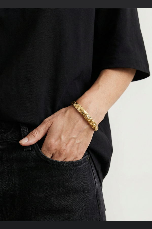 llayers Flux Sculptural Cuff Bracelet