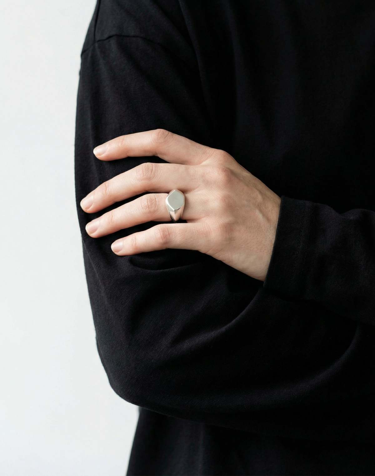 llayers Prismal Hexagonal Signet Ring - Image 2 of 7