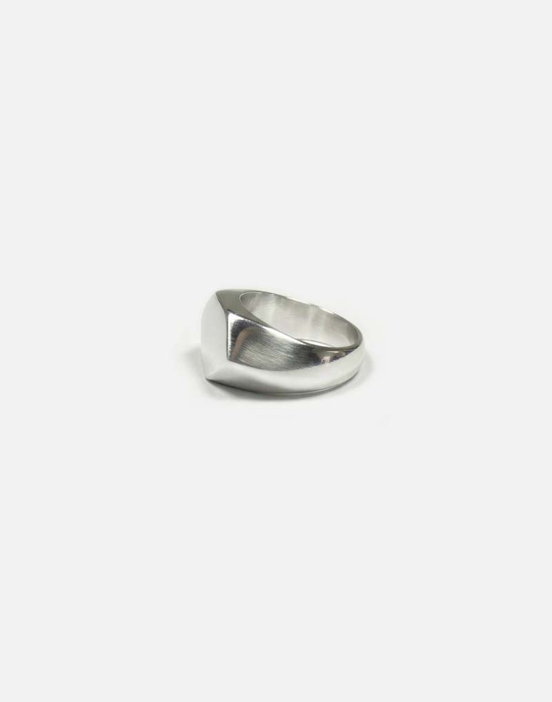 llayers Prismal Hexagonal Signet Ring