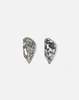 llayers Silver Rock-Layer Stud Earrings - Strata - Thumbnail 1