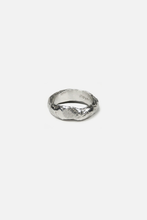 llayers Magma Ring - Silver