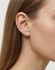 llayers Drusy Textured Stud Earrings - Thumbnail 2