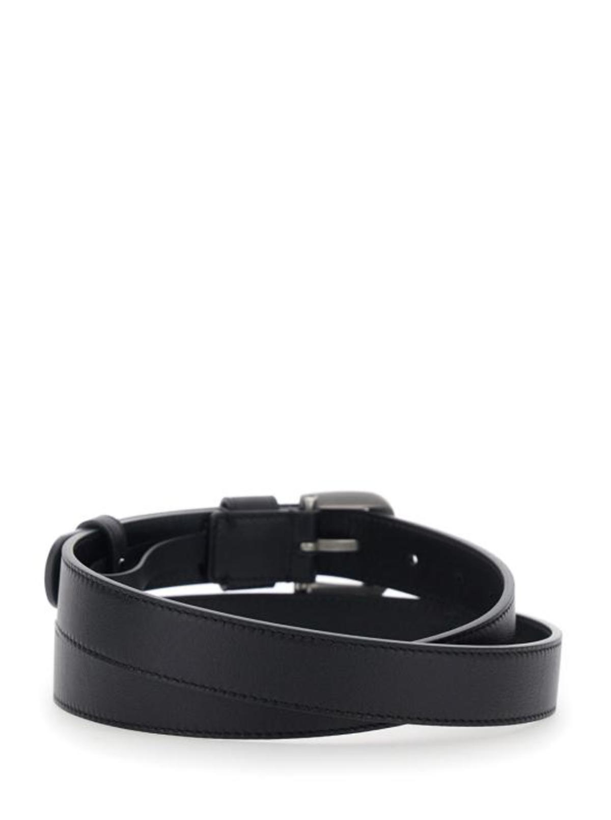 Valentino Garavani Leather Belt - Black - Image 2 of 2