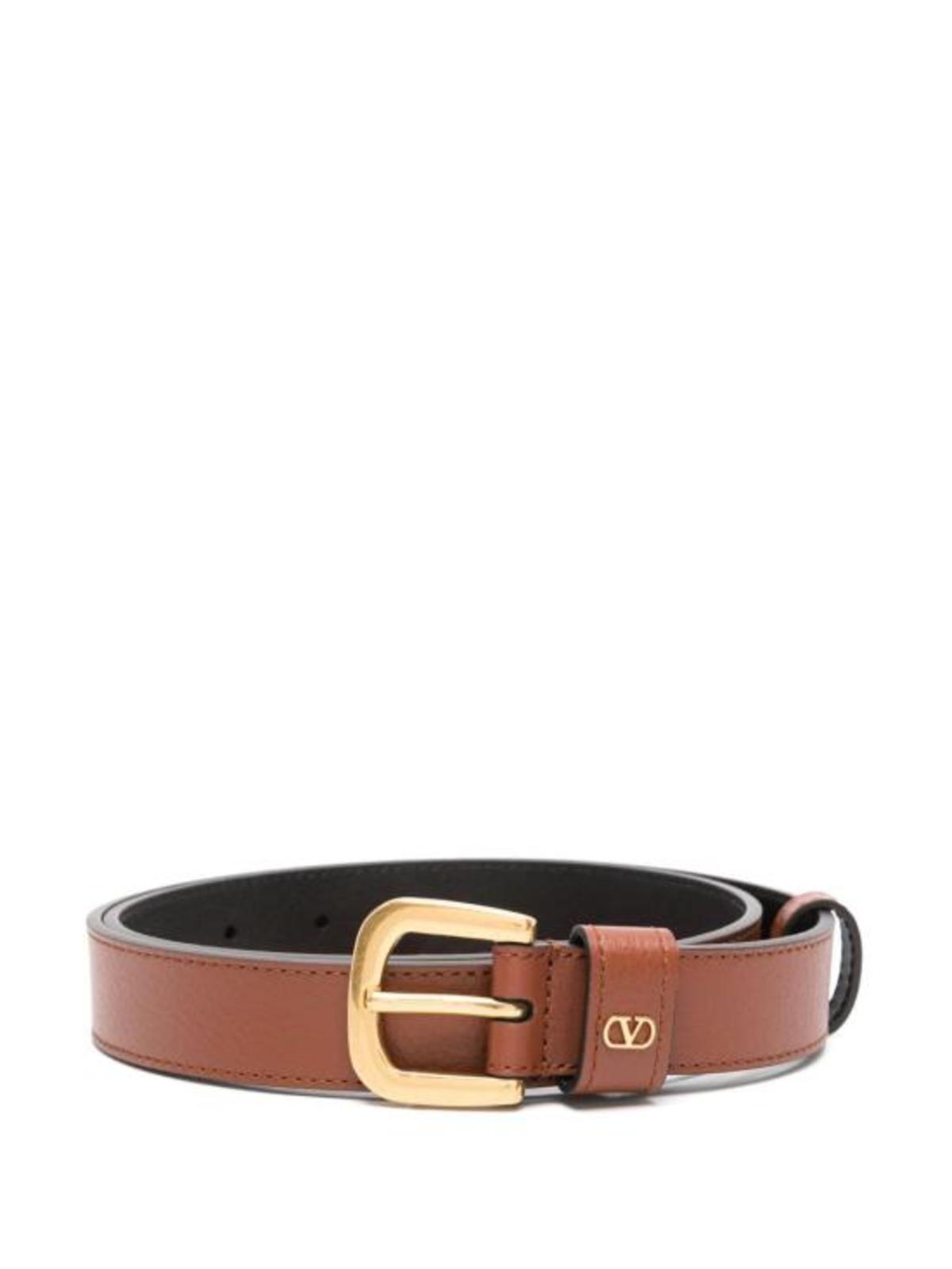 Valentino Garavani Regular Belt - Deep Caramel - Image 1 of 2