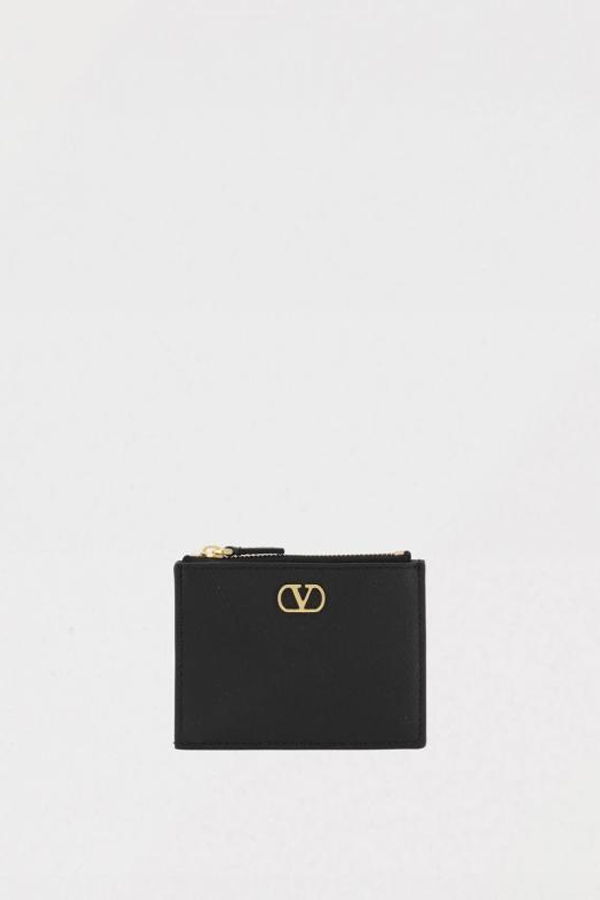 Valentino Garavani Business Card Wallet - Black