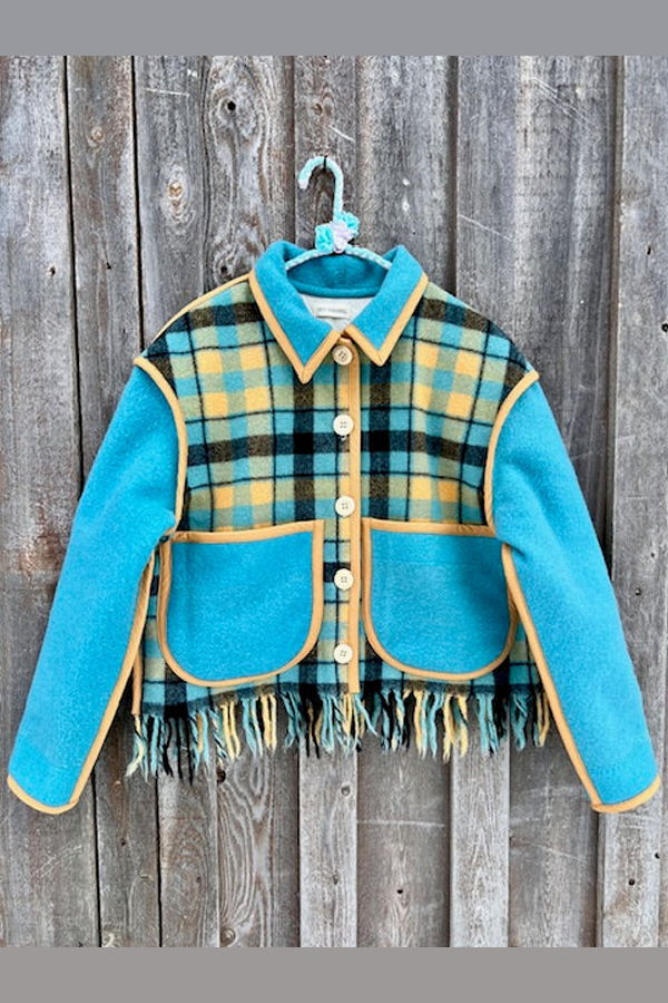 Hey Johanna Spaghetti Eastern Crop Coat