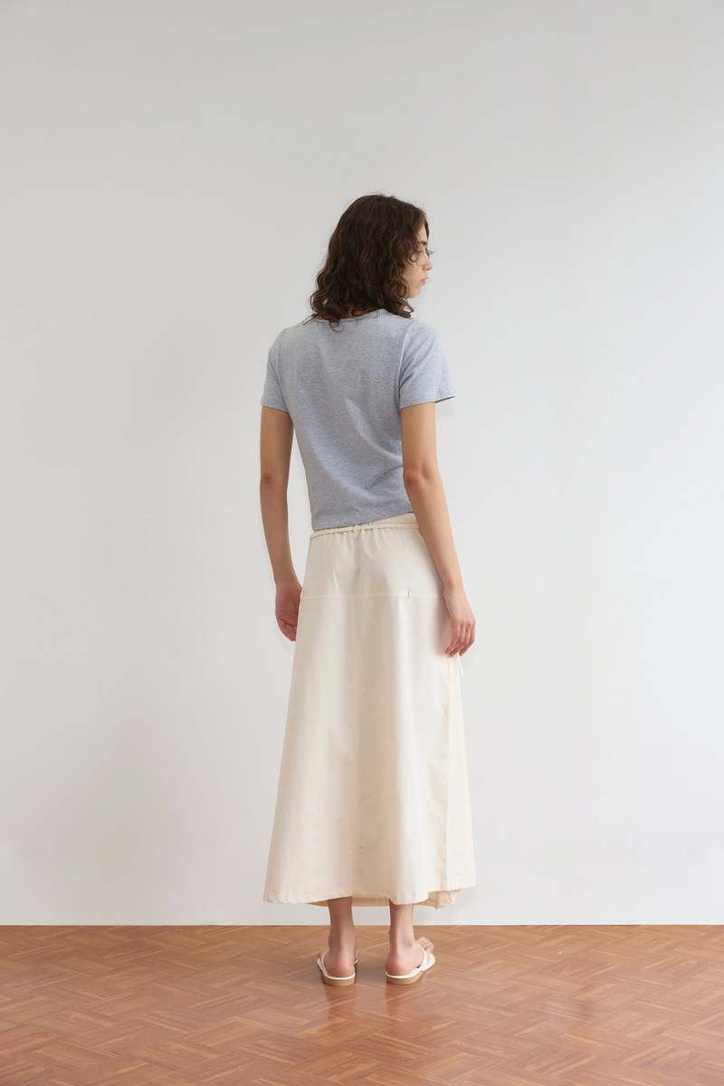 Deiji Studios Pinch Tee Top Grey