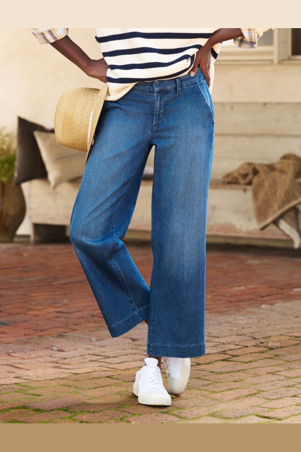 Frank & Eileen Westport Italian Denim Chino Pants - 1968 Wash