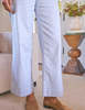Frank & Eileen Wexford Wide Leg Linen Pant - Thumbnail 4