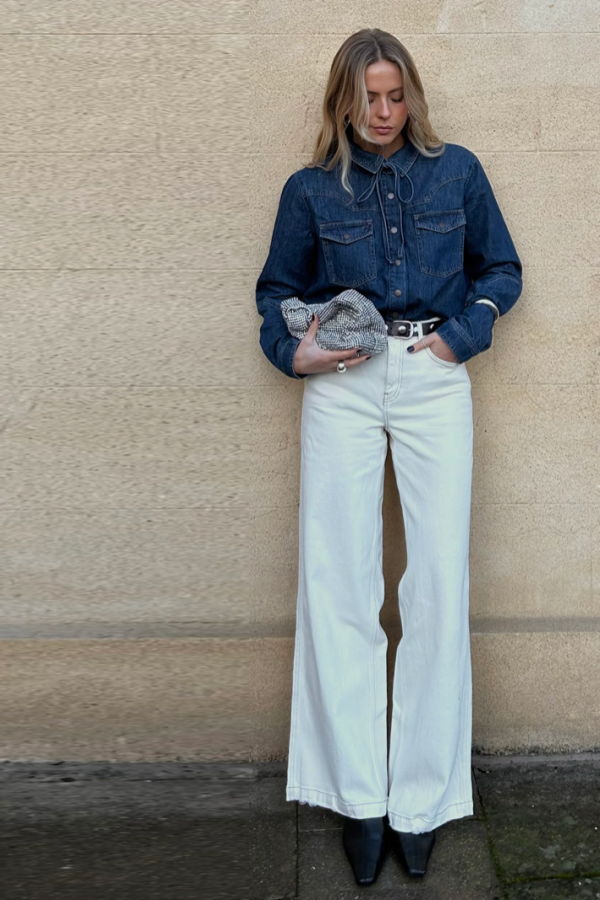 Seventy + Mochi Bay Jean - Ecru