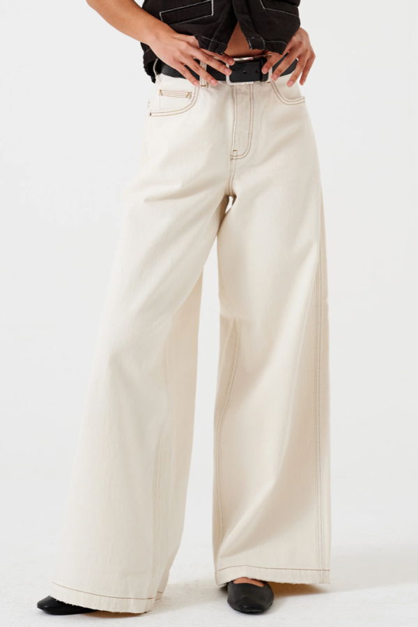 Seventy + Mochi Bay Jean - Ecru