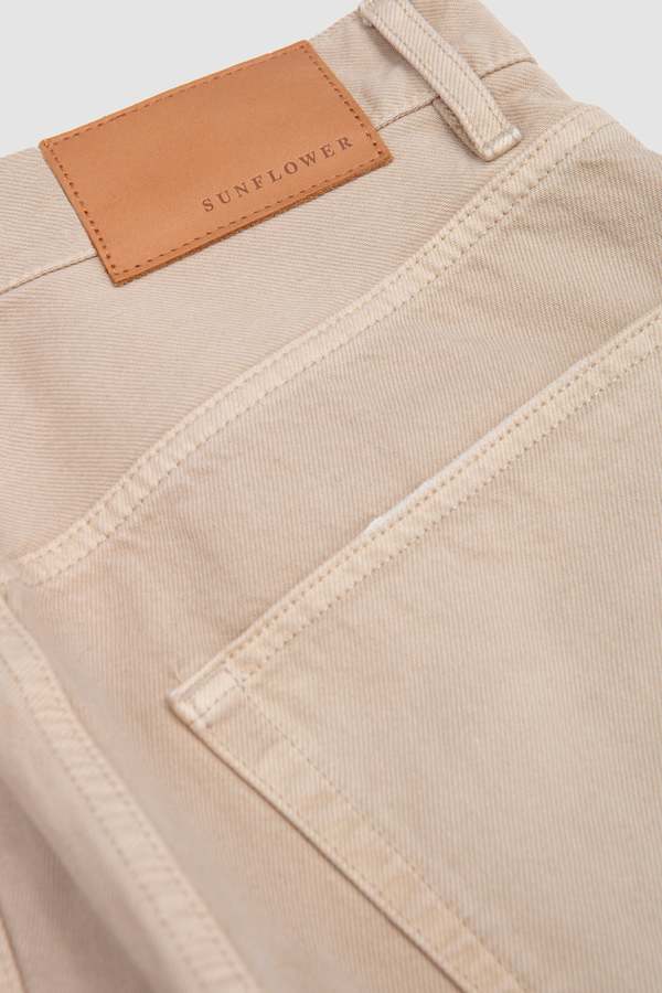 Sunflower Wide Twist Vintage Sand Jeans