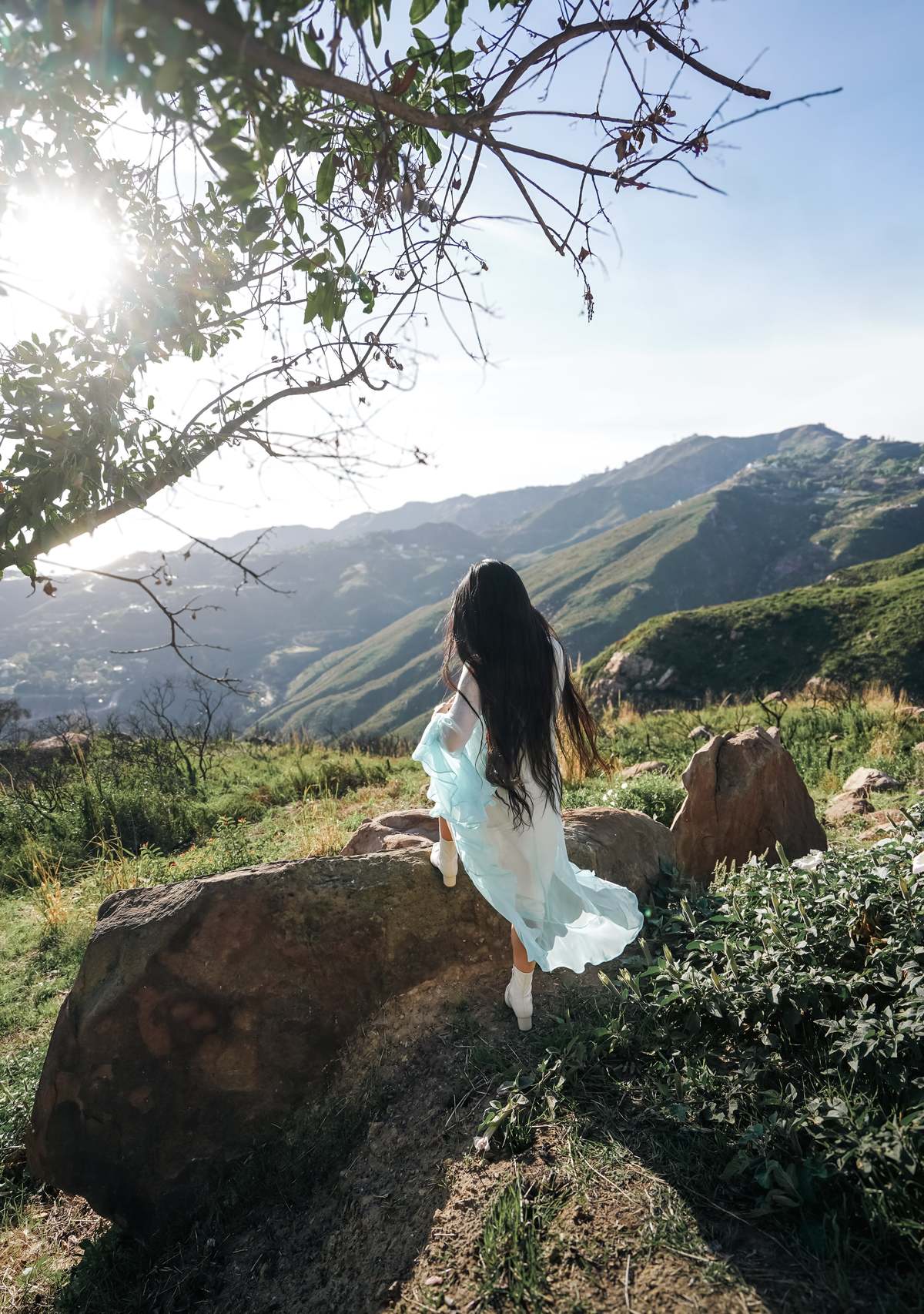 My Store Blue Lotus Priestess of the Sky Robe - Image 1 of 3