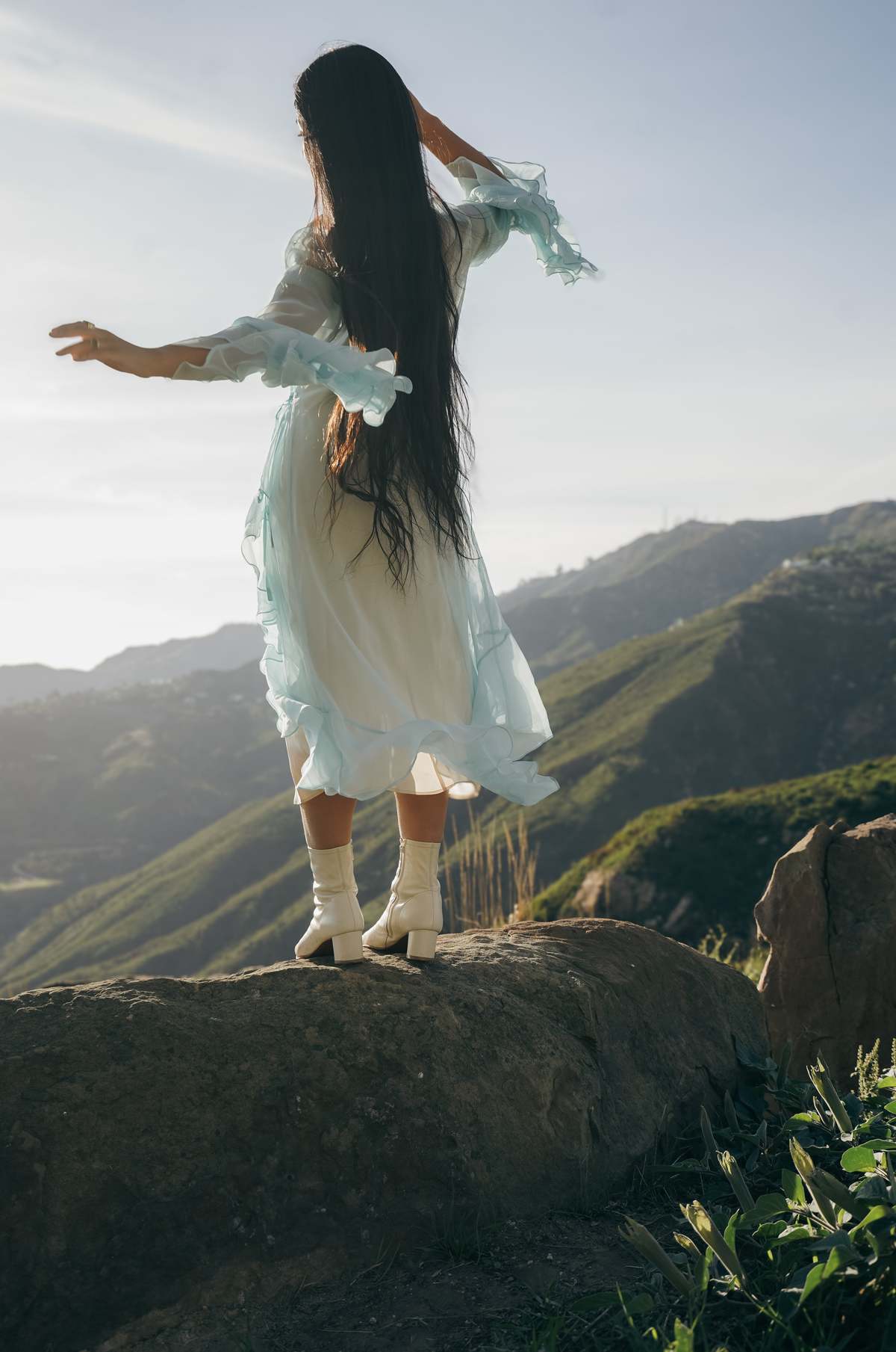 My Store Blue Lotus Priestess of the Sky Robe - Image 3 of 3