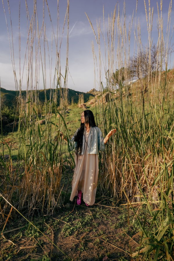 My Store Celestine Blue Acolyte of the Temple Kimono