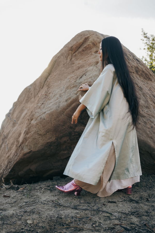 My Store Celestine Blue Empress of the Temple Kimono