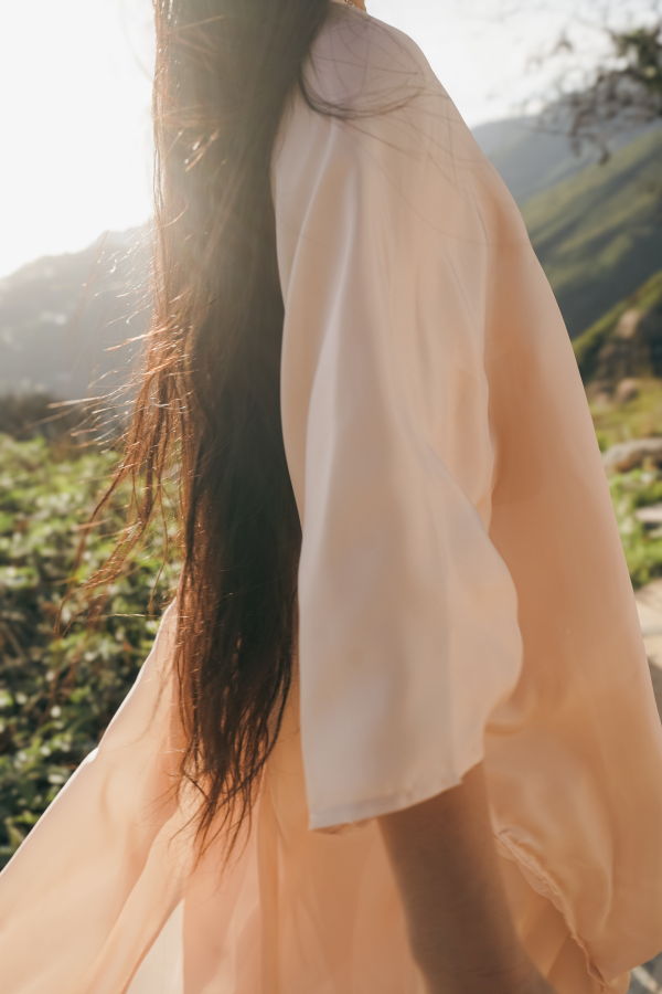 My Store Cherry Blossom Dress for the Ceremony of Life Kaftan