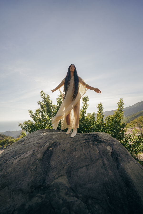 My Store Morning Gold Dress for the Ceremony of Life - Light Gold