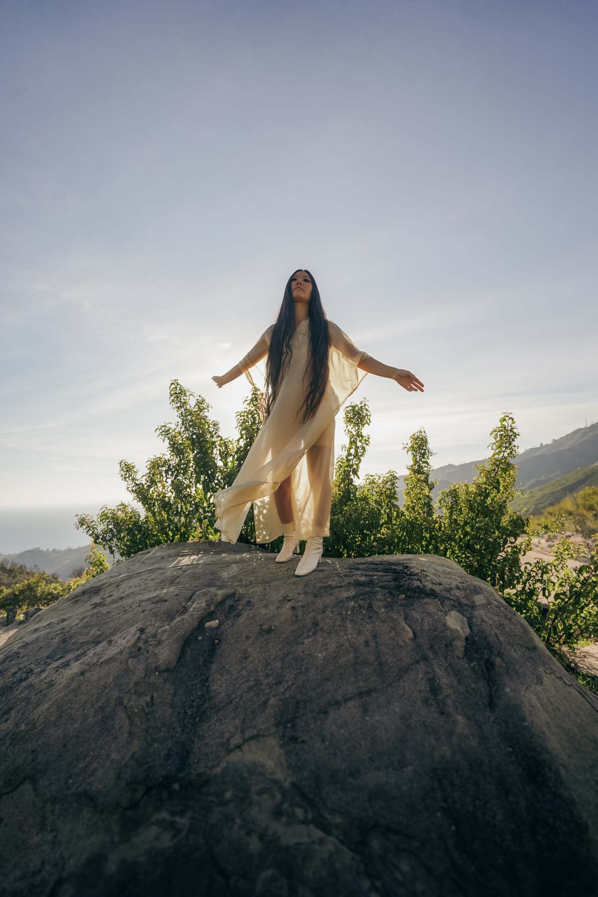 My Store Morning Gold Dress for the Ceremony of Life - Light Gold - Image 1 of 1