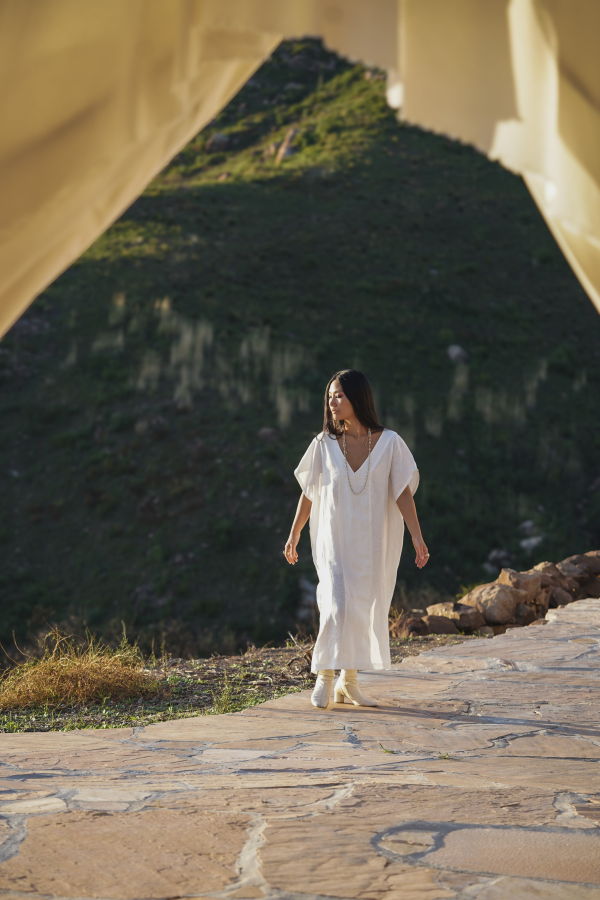 My Store Seashell Valley of the Moon Priestess Kaftan Dress