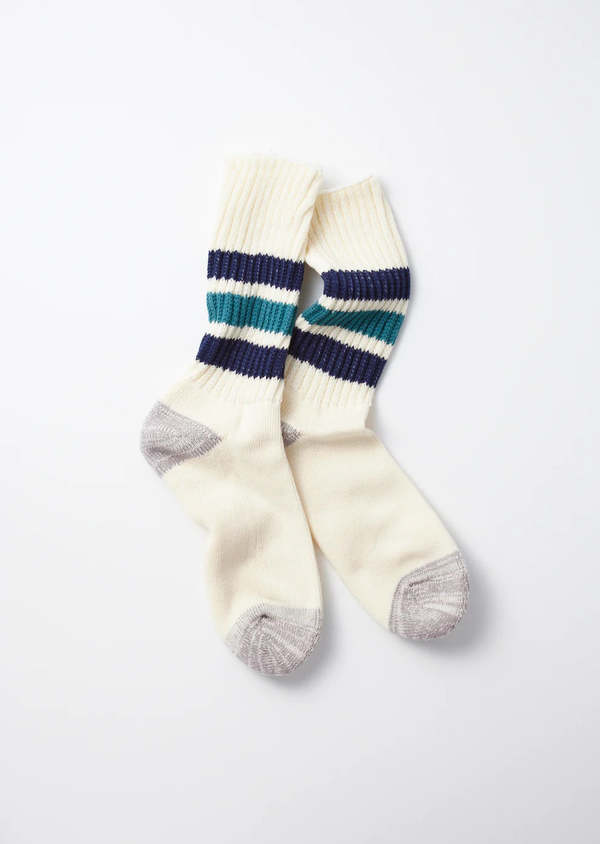 Rototo Coarse Ribbed Old School Socks