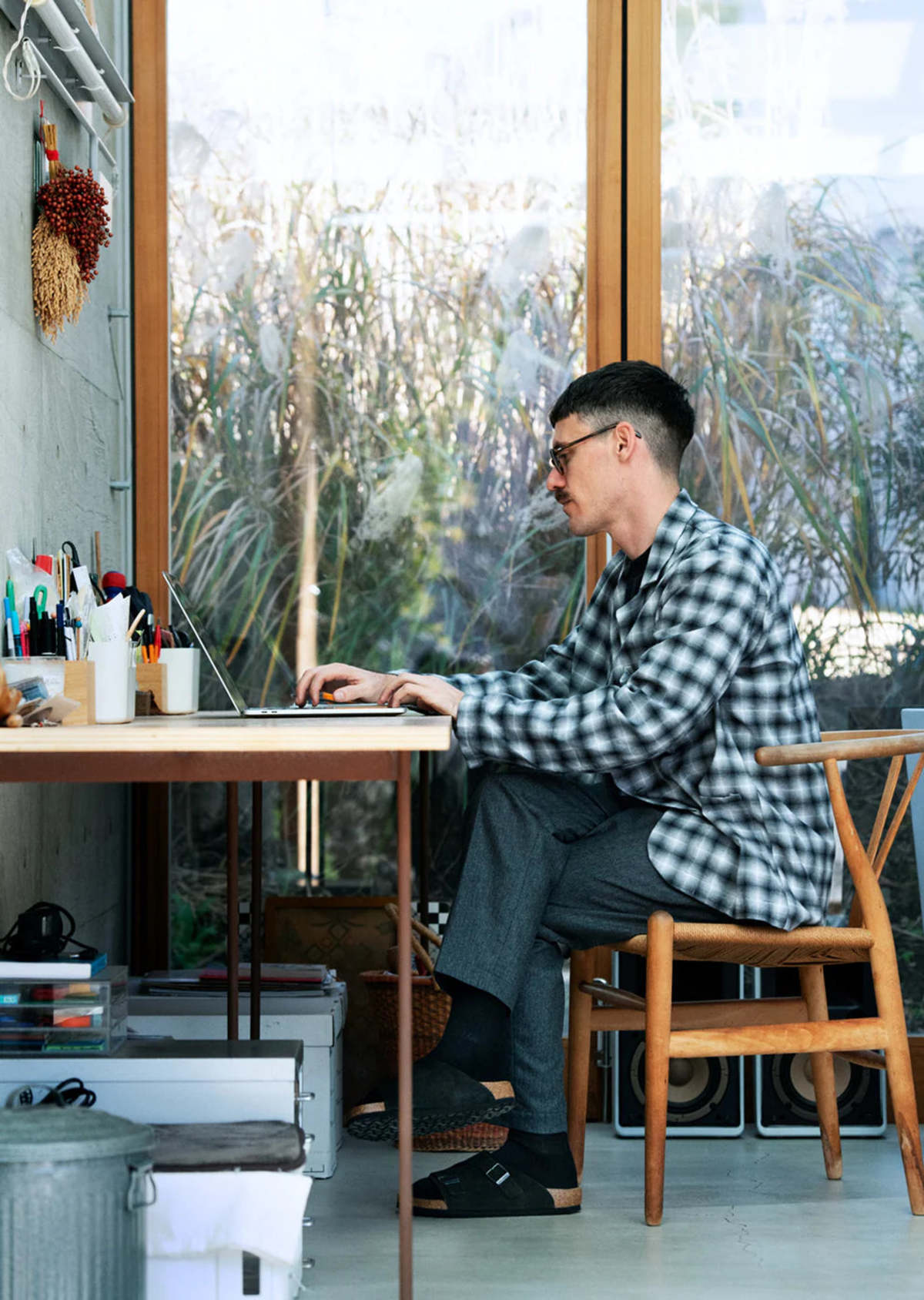 Rototo Organic Daily 3 Pack Crew Socks - Image 3 of 4