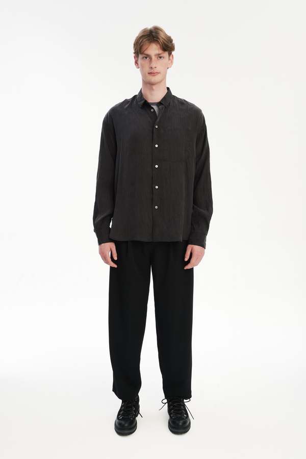 Delikatessen Oversized Boxy Shirt in Japanese Lyocell Blend