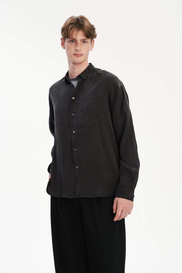 Delikatessen Oversized Boxy Shirt in Japanese Lyocell Blend