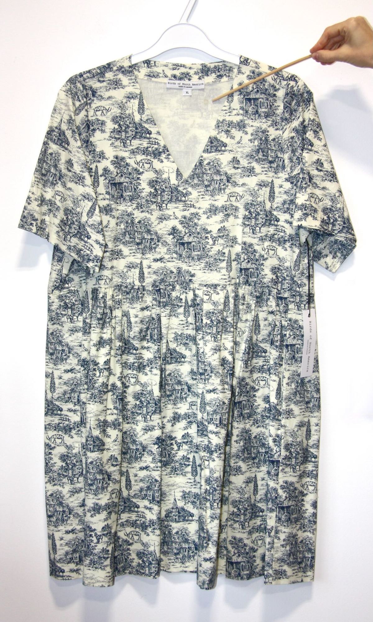 Birds of North America Citril Finch Dress - Image 1 of 12