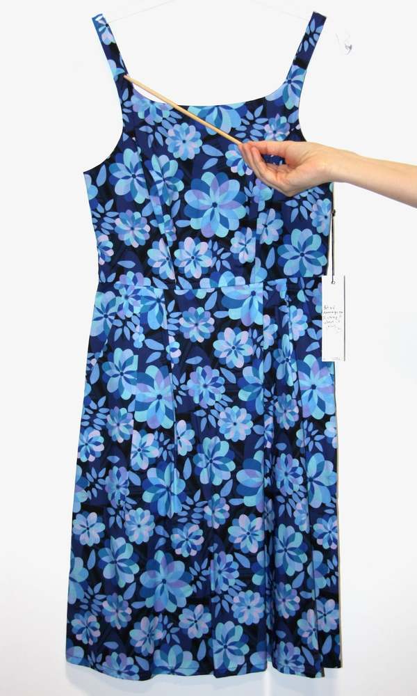 Birds of North America Reedbird Dress - Larkspur Birds of North America Reedbird Dress - Larkspur