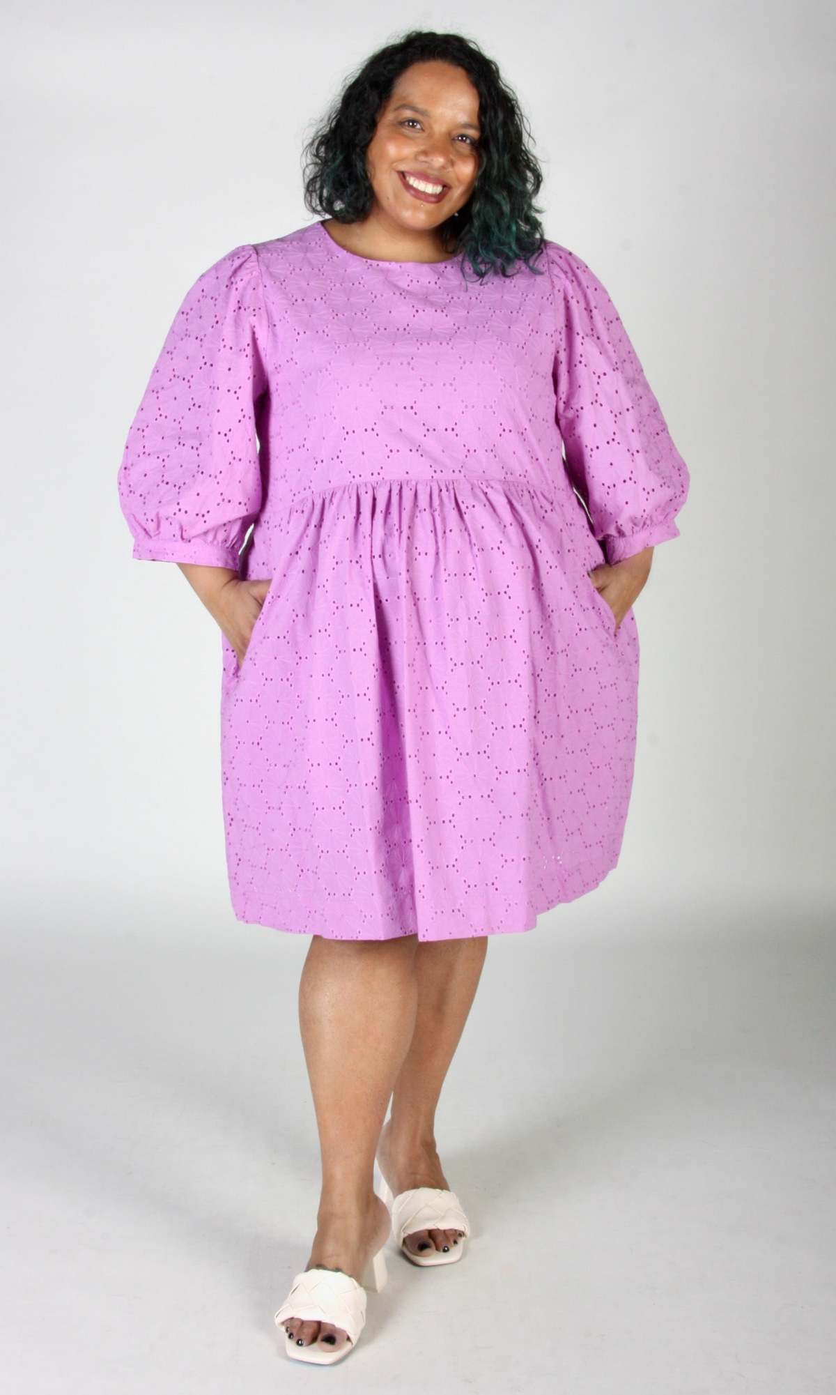 Birds of North America Bluebonnet Dress - Image 4 of 6