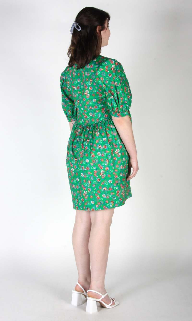 Birds of North America Corvid Strawflower Dress