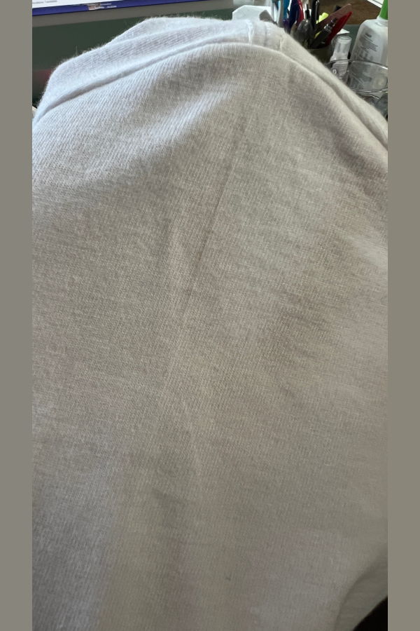 Birds of North America Beware of Dog Cropped MacCormick Tee - White