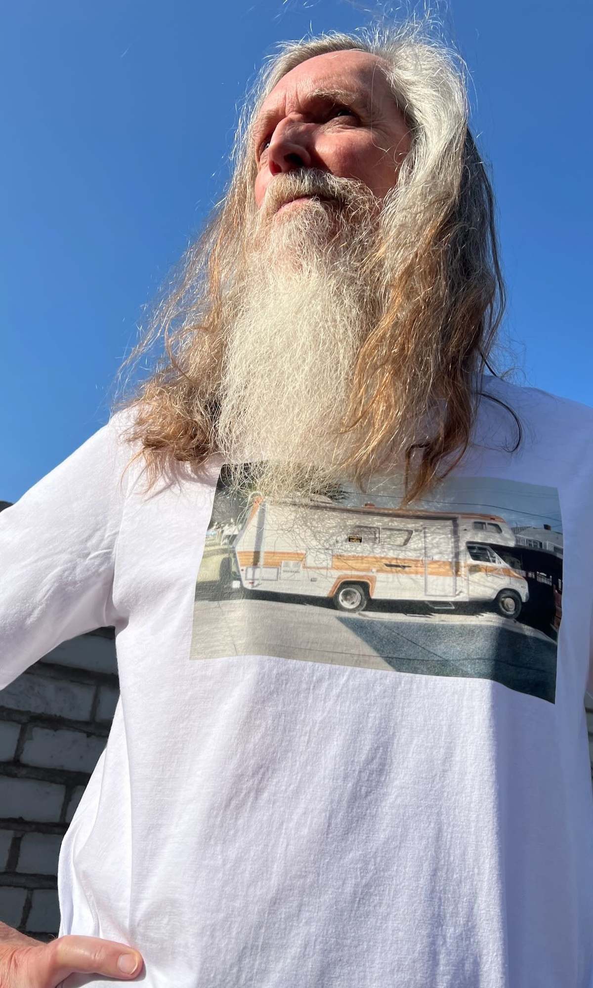 Birds of North America Beware of Dog Cropped MacCormick Tee - White - Image 6 of 10