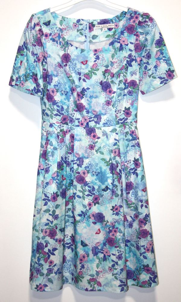 Birds of North America Winter Chippy Dress