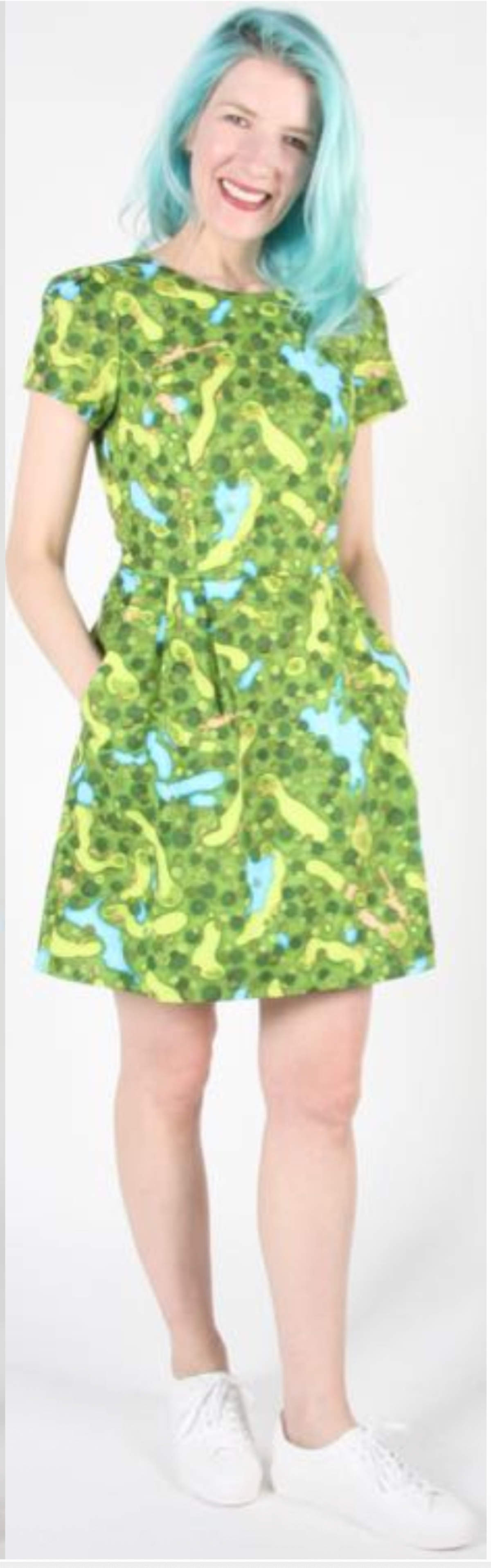 Birds of North America Kittiwake Golf Dress - Image 3 of 4