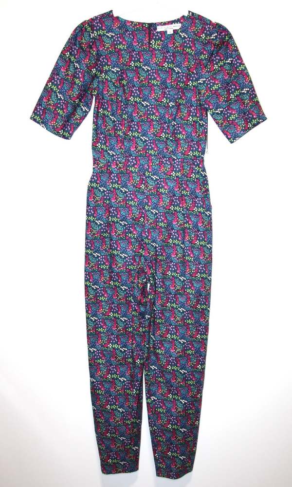 Birds of North America Brambling Jumpsuit - Girl on a Swing