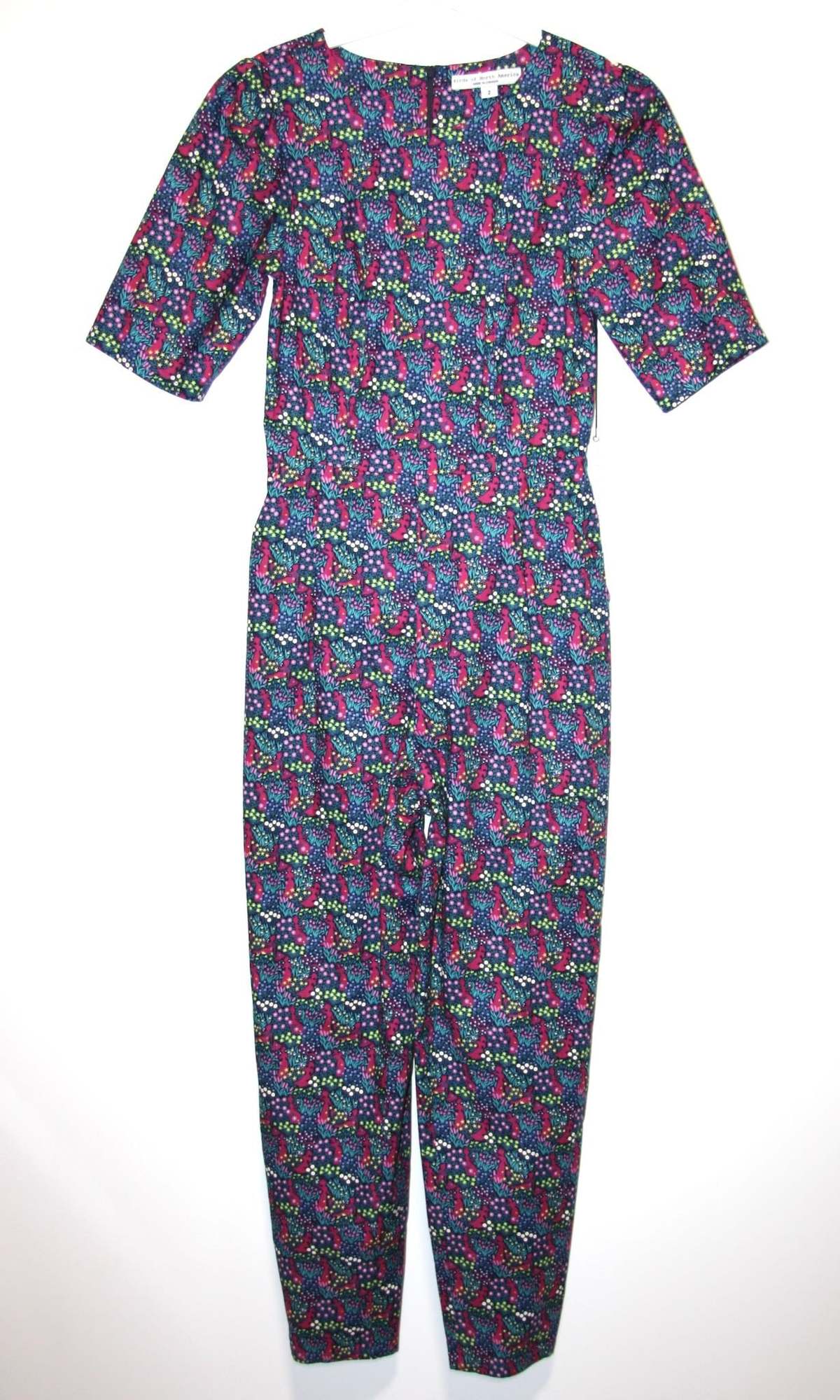 Birds of North America Brambling Jumpsuit - Girl on a Swing - Image 1 of 5