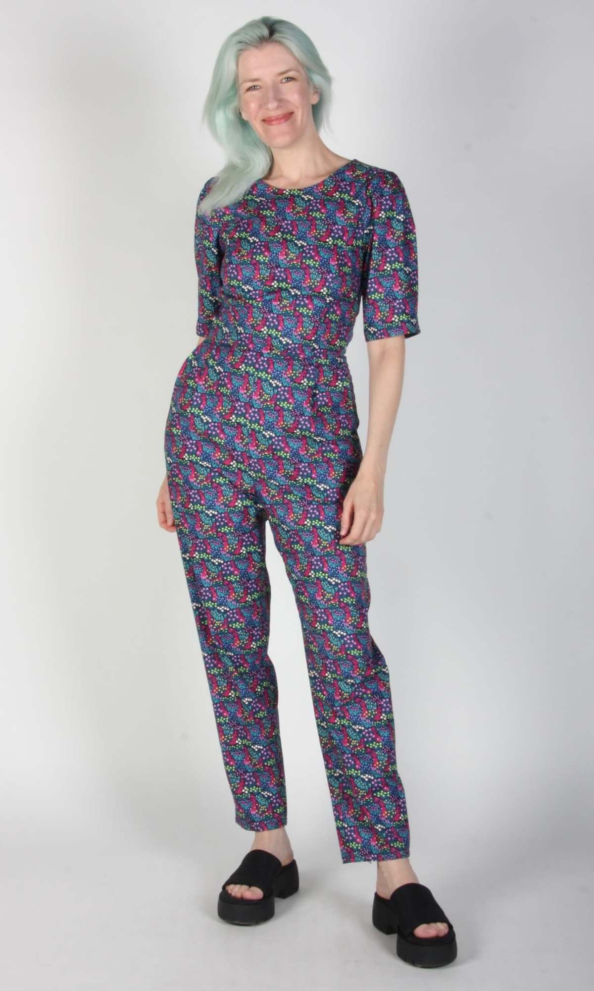 Birds of North America Brambling Jumpsuit - Girl on a Swing - Image 3 of 5